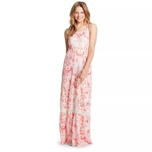 Mossimo Supply Co. | Pink Floral Maxi Dress